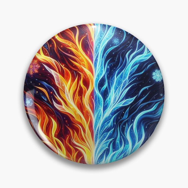 Item preview, Fire and Ice designed and sold by TeslaSt0re.