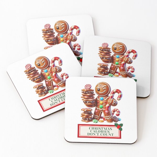 Item preview, Christmas Calories Don’t Count – Gingerbread Cookie Fun designed and sold by TacoFunDesigns.