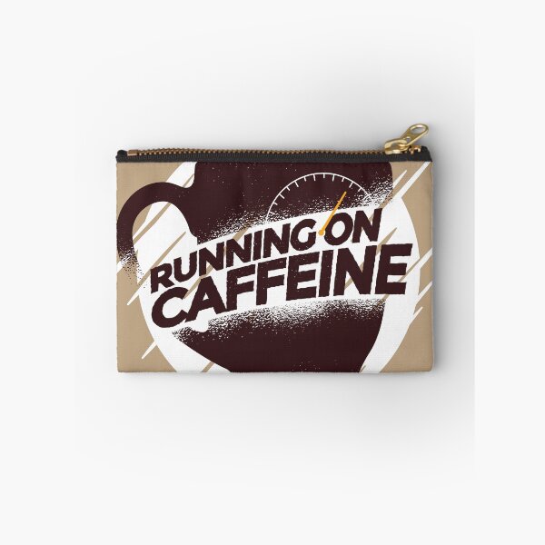 Item preview, Running on Caffeine | Coffee Cup with Clock Background designed and sold by TurtleDojo.