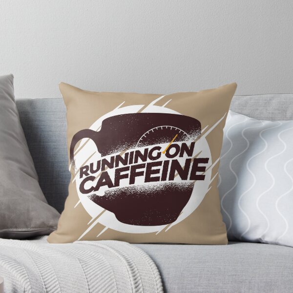 Item preview, Running on Caffeine | Coffee Cup with Clock Background designed and sold by TurtleDojo.