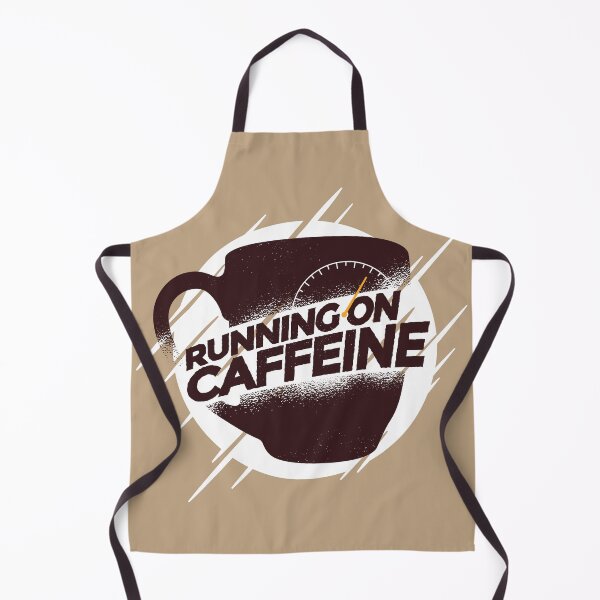 Item preview, Running on Caffeine | Coffee Cup with Clock Background designed and sold by TurtleDojo.