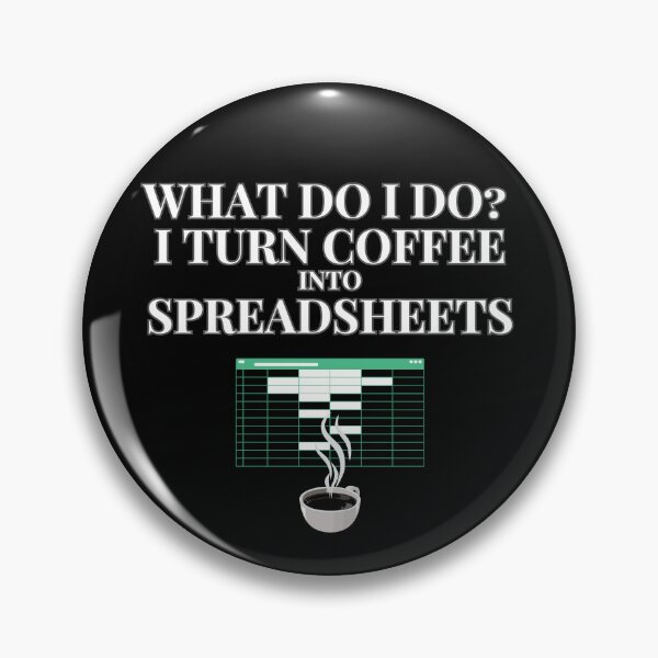 Item preview, Caffeine-Powered Spreadsheets: The Accountant’s Secret Weapon designed and sold by UN-FUR-GETTABLE.