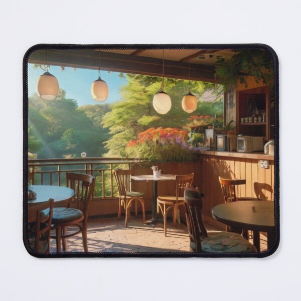 Item preview, Café in the Heart of Nature designed and sold by BlareBlare.