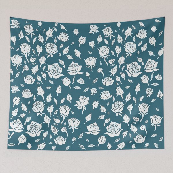 Item preview, Rose pattern (white) designed and sold by Artful-Capture.