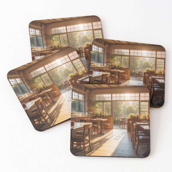 Item preview, Sunlight and Serenity Café designed and sold by BlareBlare.