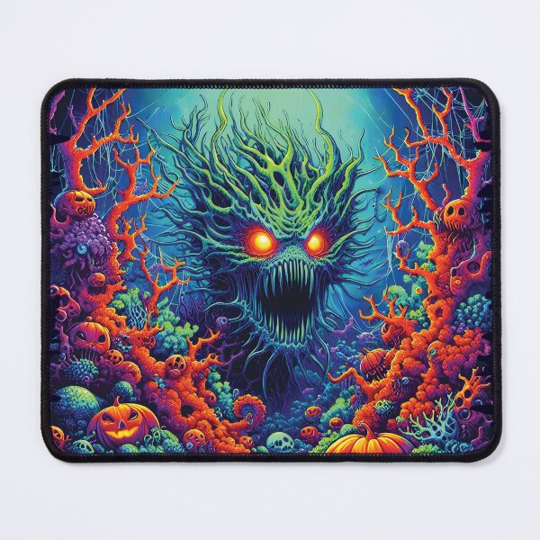 Item preview, The Curse of Marjan - Twisted Coral Reef Halloween Scene designed and sold by EcoArtShop.