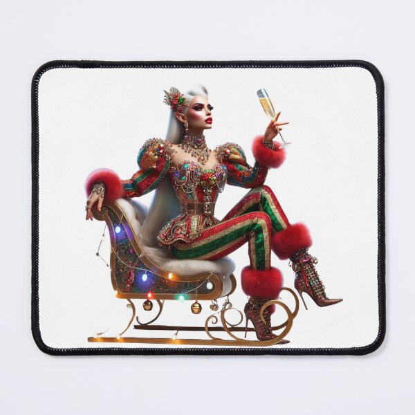 Item preview, Sleigh Queen – Glam Christmas Fashion designed and sold by TacoFunDesigns.