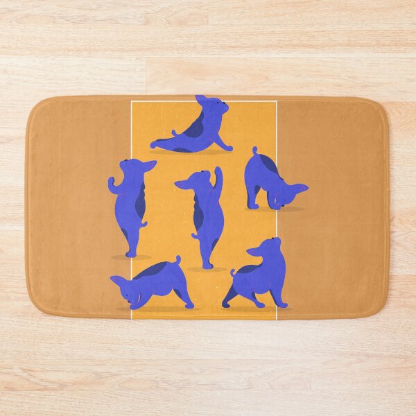 Item preview, French Bulldog Yoga | Frenchie Doing Asanas designed and sold by TurtleDojo.
