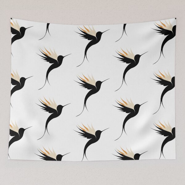 Item preview, Minimalist Hummingbird Vector Design - Clean and Elegant Art designed and sold by Soul-Sparks.