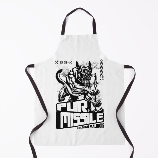 Item preview, Belgian Malinois - Fur Missile designed and sold by GarmentMonkeyCo.