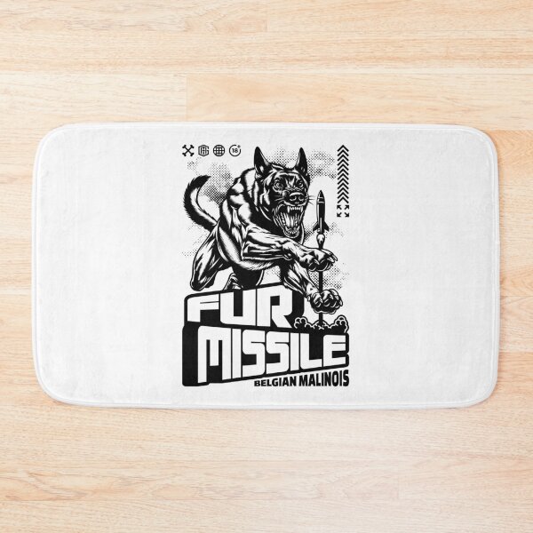 Item preview, Belgian Malinois - Fur Missile designed and sold by GarmentMonkeyCo.