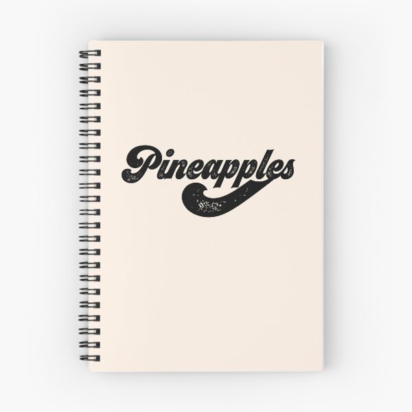 Item preview, Pineapples - Funny Tropical Fruit Typography designed and sold by kcaandwu.