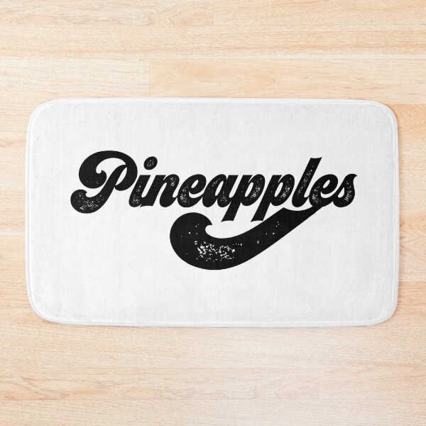 Item preview, Pineapples - Funny Tropical Fruit Typography designed and sold by kcaandwu.