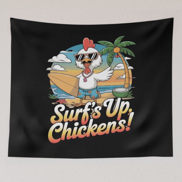 Item preview, Chicken surfing - Chicken surf designed and sold by JansenGS.