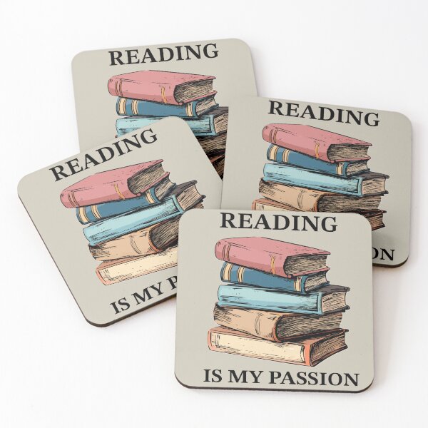 Item preview, Reading is my passion – Motivational Book Lovers Design designed and sold by CreationbyNiki.