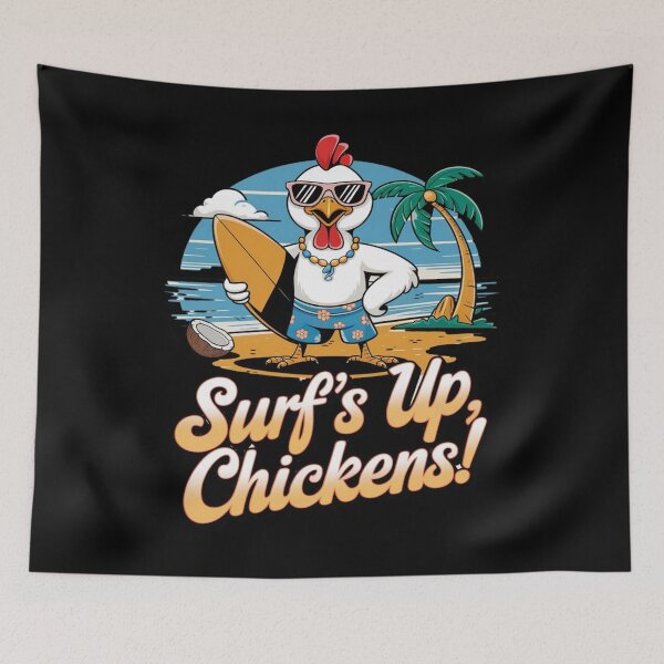 Item preview, Chicken surfing - Chicken surf designed and sold by JansenGS.