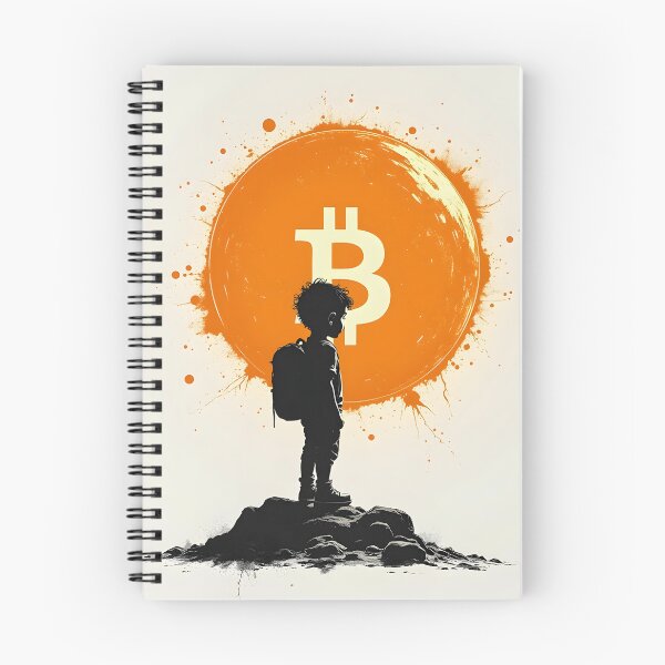 Item preview, Bitcoin Cosmic Waves Digital Finance Ripples designed and sold by RadDeck.