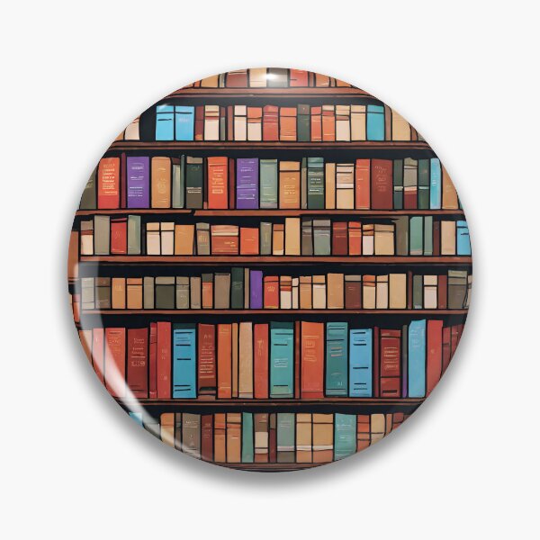 Item preview, Seamless Bookshelf Pattern 4 designed and sold by Tom-Johnson.
