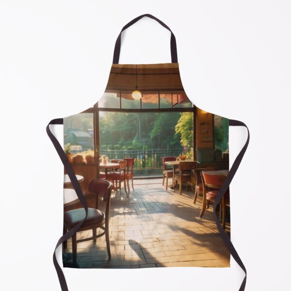 Item preview, Café in the Sunlit Garden designed and sold by BlareBlare.