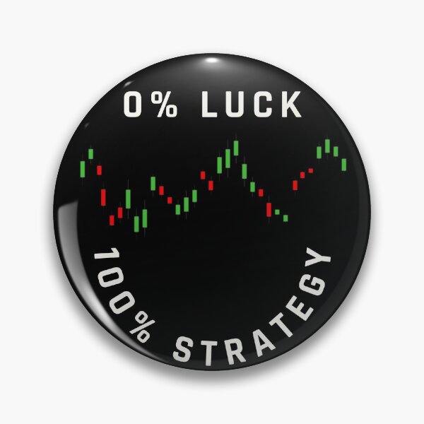 Item preview, 0% Luck 100% Strategy Trading Quote designed and sold by CryptooBull.