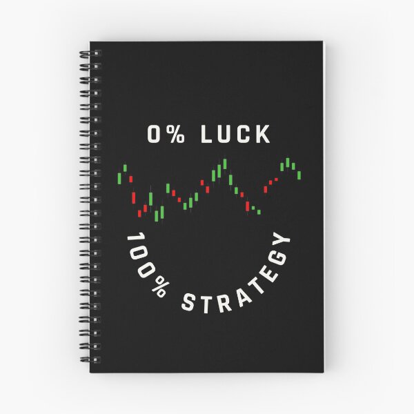 Item preview, 0% Luck 100% Strategy Trading Quote designed and sold by CryptooBull.