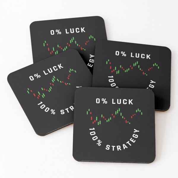 Item preview, 0% Luck 100% Strategy Trading Quote designed and sold by CryptooBull.