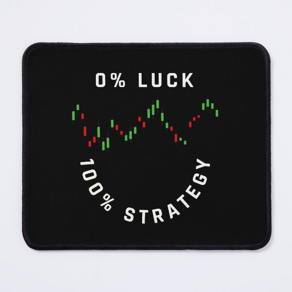 Item preview, 0% Luck 100% Strategy Trading Quote designed and sold by CryptooBull.