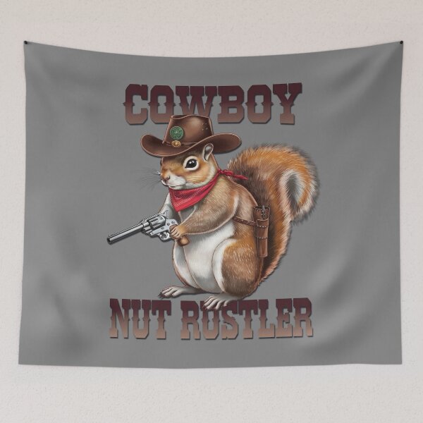 Item preview, Cowboy squirel - Nut rustler designed and sold by JansenGS.