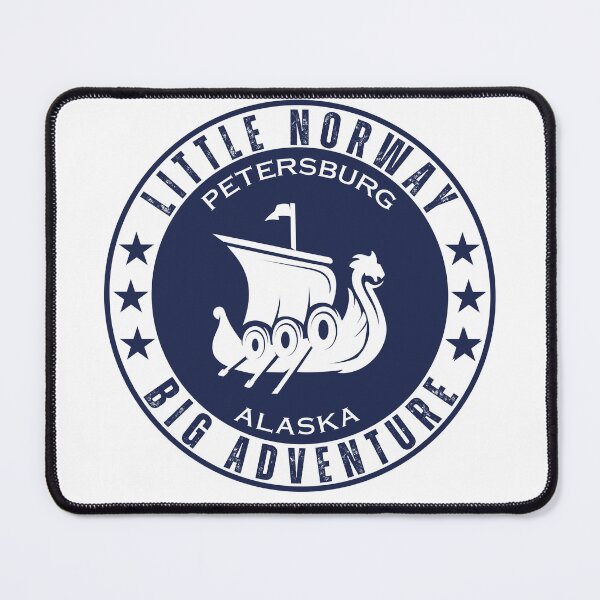 Item preview, Petersburg Alaska | Little Norway Big Adventure designed and sold by GediaPrints.