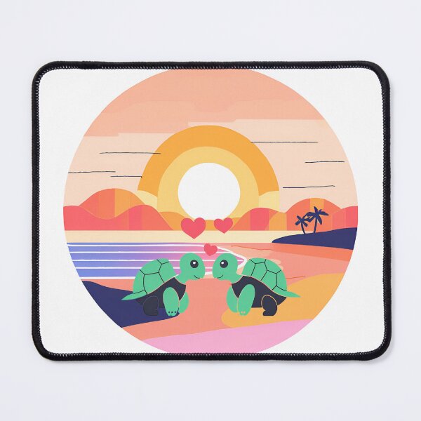 Item preview,  Turtles Mating , Fast Turtle, Turtle Wax. designed and sold by DotisDreams.