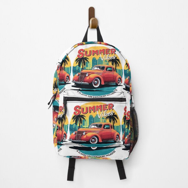 Item preview, Summer vibes - A classic car exploring paradise designed and sold by Concept-Hub.