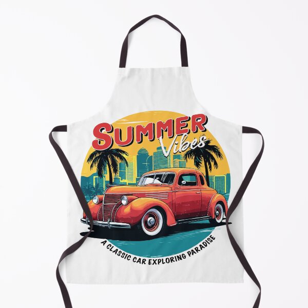 Item preview, Summer vibes - A classic car exploring paradise designed and sold by Concept-Hub.