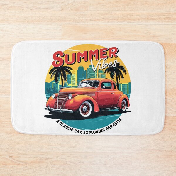 Item preview, Summer vibes - A classic car exploring paradise designed and sold by Concept-Hub.