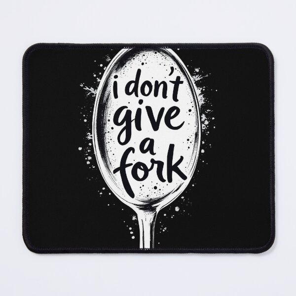 Item preview, Funny I Don't Give a Fork Spoon T-Shirt, Quirky Graphic Tee, Unique Sarcastic Shirt, Comical Spoon Fork Pun, Trendy Statement Top designed and sold by Zeng-Graphics.