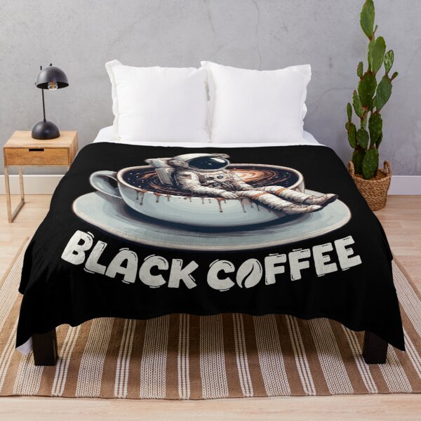 Item preview, Black Coffee Astronaut Mug Galaxy Gift designed and sold by Pineapple-Tree.