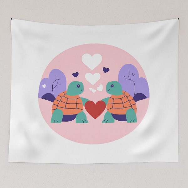 Item preview,  Turtles Mating , Fast Turtle, Turtle Wax. designed and sold by DotisDreams.