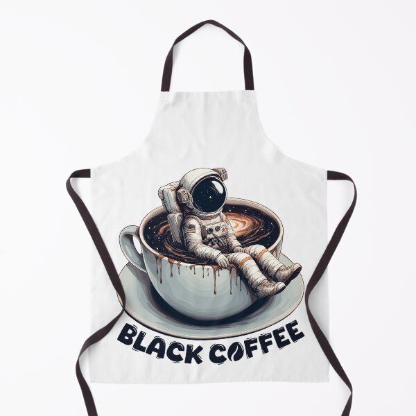 Item preview, Black Coffee Astronaut Mug Galaxy Gift designed and sold by Pineapple-Tree.