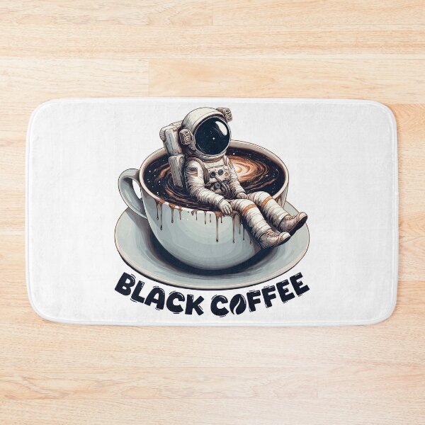 Item preview, Black Coffee Astronaut Mug Galaxy Gift designed and sold by Pineapple-Tree.