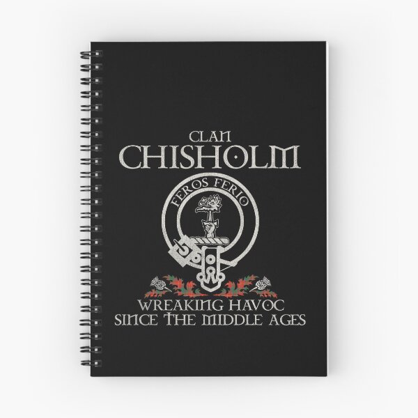 Artikelvorschau, Clan Chisholm Wappen schottischen Nachnamen Tartan Distel Vintage entworfen und verkauft von Clan1093.