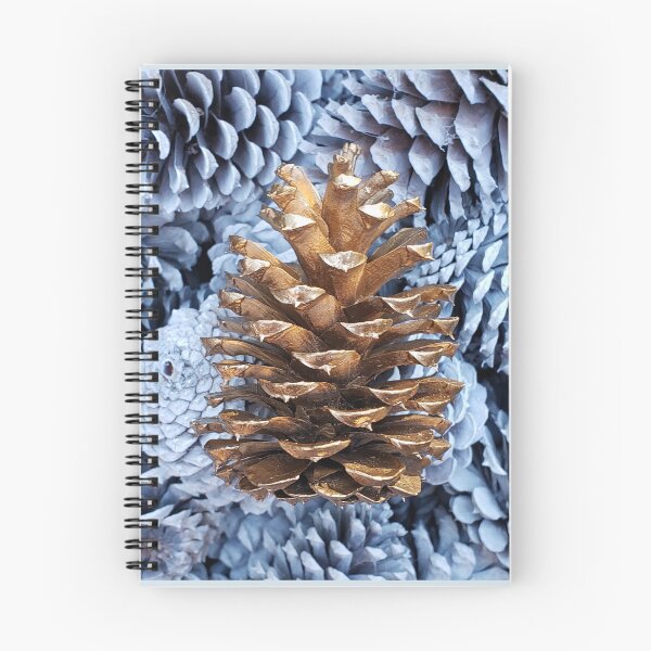 Item preview, Gold pinecone on white designed and sold by Cottageshop.
