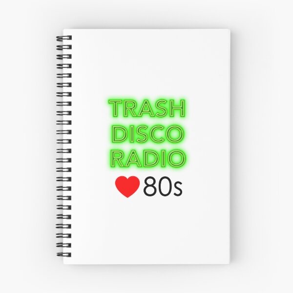 Item preview, Funda para teléfono con diseño de Trash Disco Radio Loves 80s (blanca) designed and sold by FascinatingDesigns.