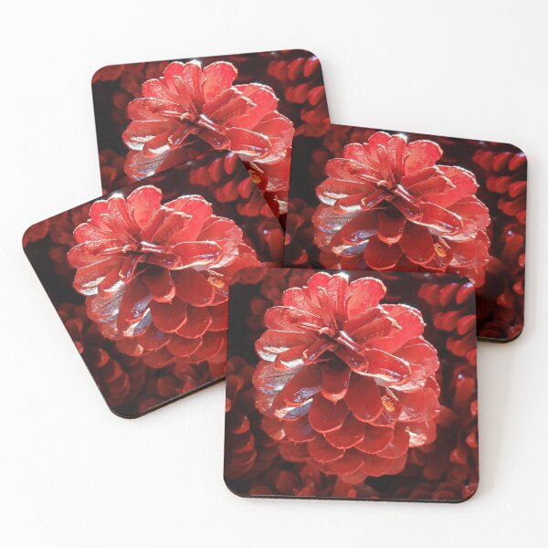 Item preview, Colorful red pinecone designed and sold by Cottageshop.