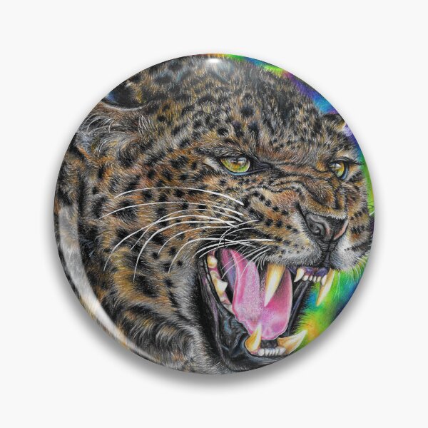 Item preview, Beautiful Angry Leopard designed and sold by CozyRainRabbit.