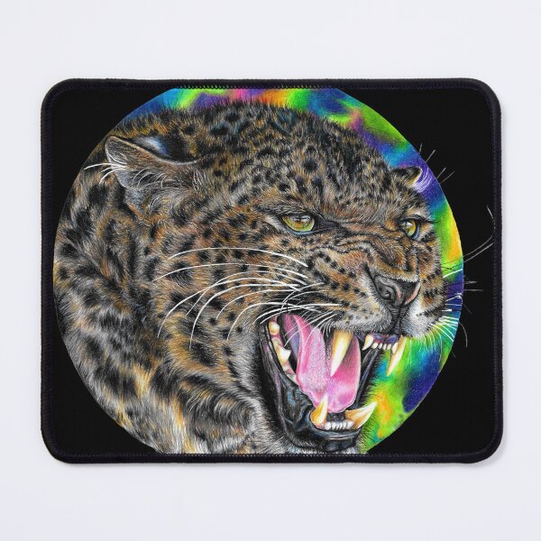 Item preview, Beautiful Angry Leopard designed and sold by CozyRainRabbit.