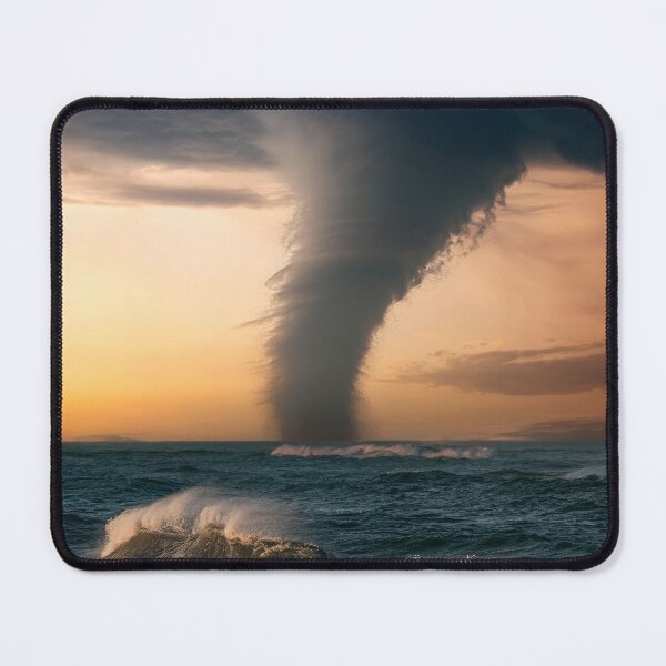 Item preview, tornado above the ocean designed and sold by psychoshadow.