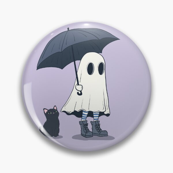 Item preview, Cute ghost and cat designed and sold by Jess.a.creates.