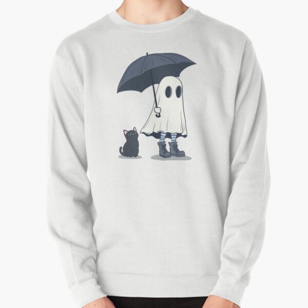Item preview, Cute ghost and cat designed and sold by Jess.a.creates.