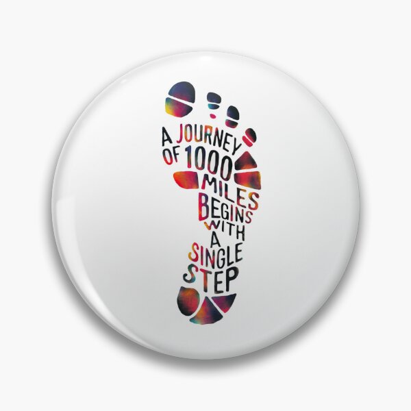 Item preview, Best Entrepreneur Quotes - A Journey Of 1000 miles Begins With A Single Step designed and sold by pinkycherry.