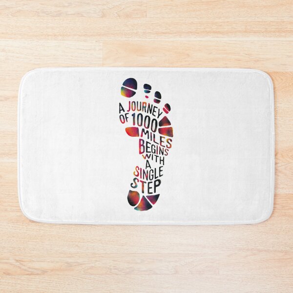 Item preview, Best Entrepreneur Quotes - A Journey Of 1000 miles Begins With A Single Step designed and sold by pinkycherry.