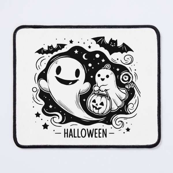 Item preview, Joyful Halloween Cute Ghost designed and sold by Thai Vibe Studio.